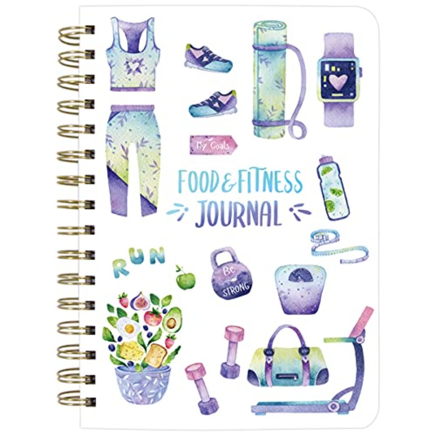 Health Wellness Training - Food and Fitness Meal Workout Journal