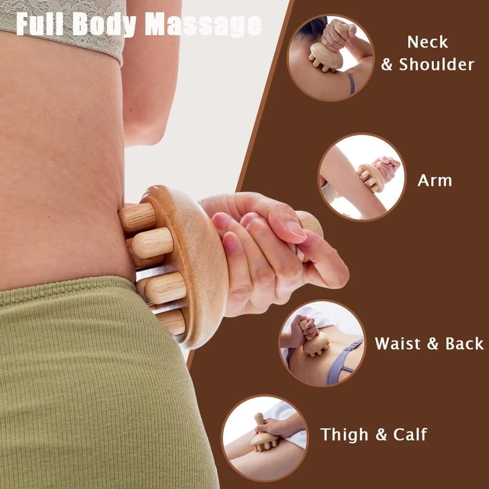 Wooden Mushroom Manual Massage - Health Wellness Massage 리뷰 및 가격