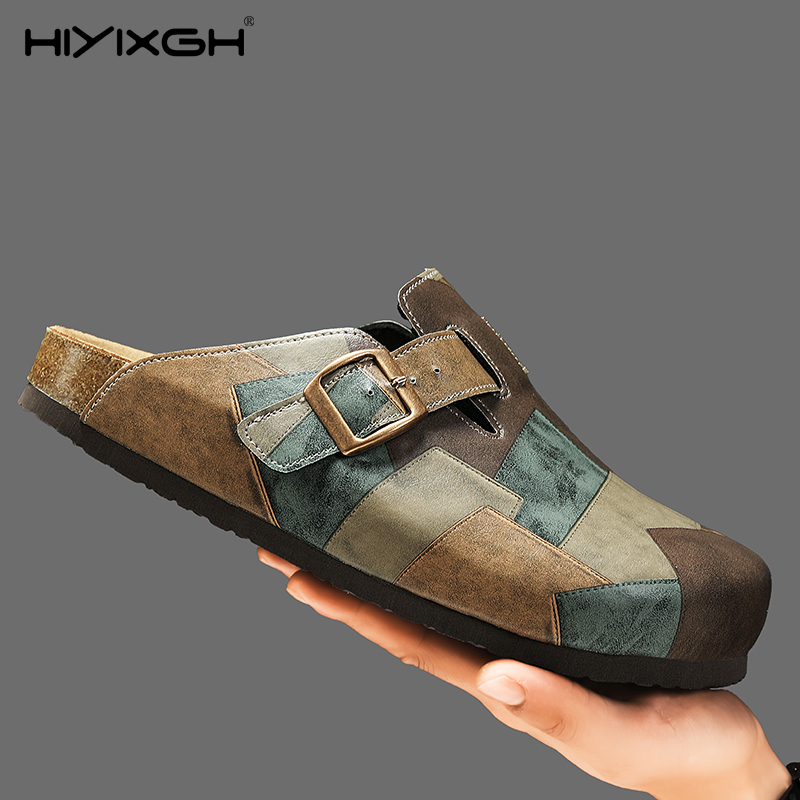 Comfort Cork Leather Slippers  - Health & Wellness Photos 리뷰 및 가격