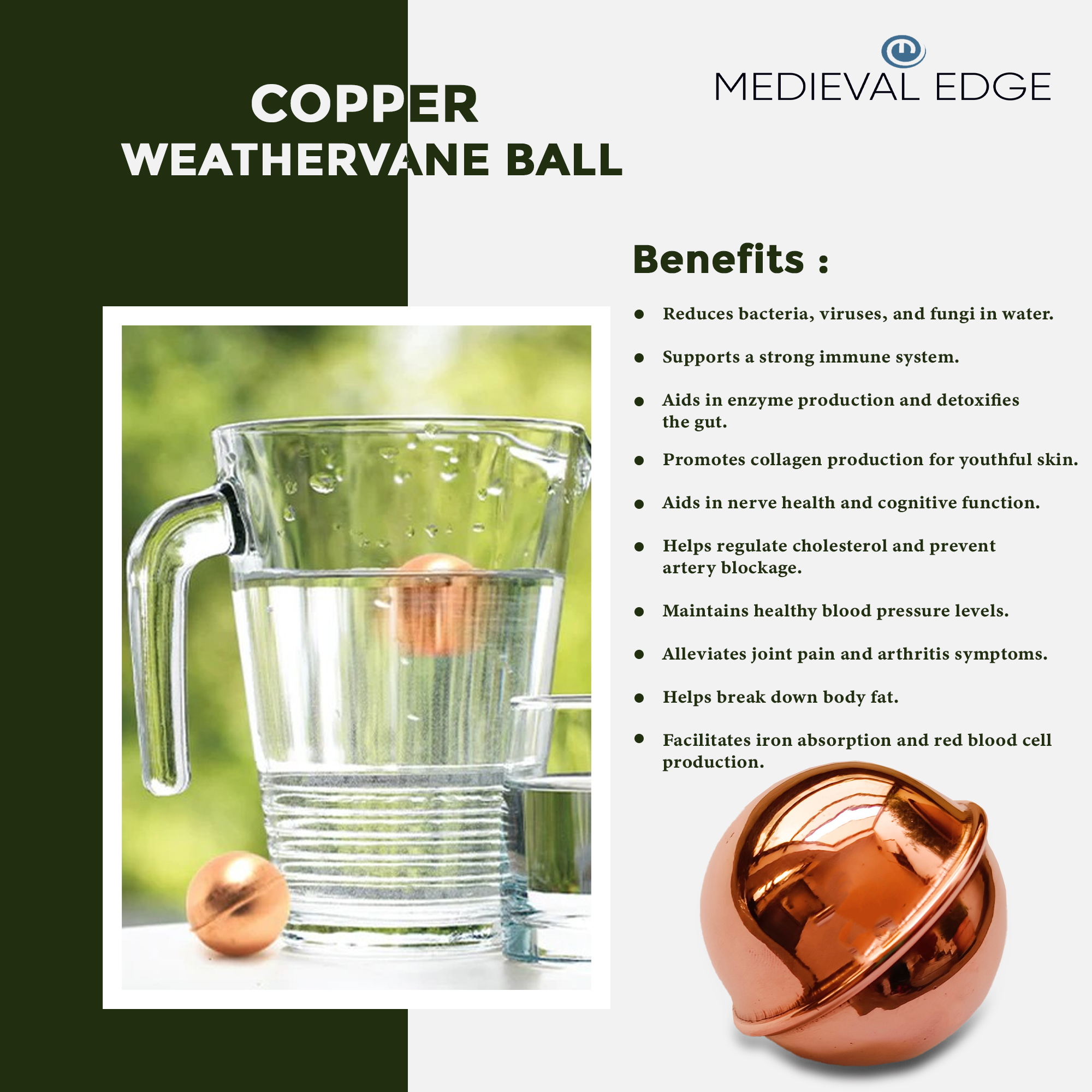 100% Pure Copper Health & Well - Health Wellness Kit 리뷰 및 가격