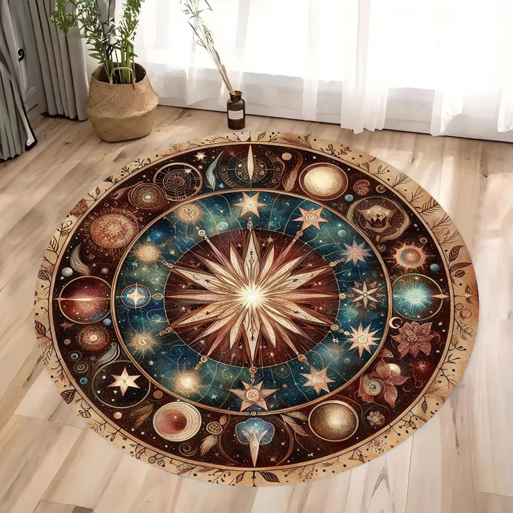 Vikama Flannel Tarot Round Rug - Acupressure Mat Set 리뷰 및 가격