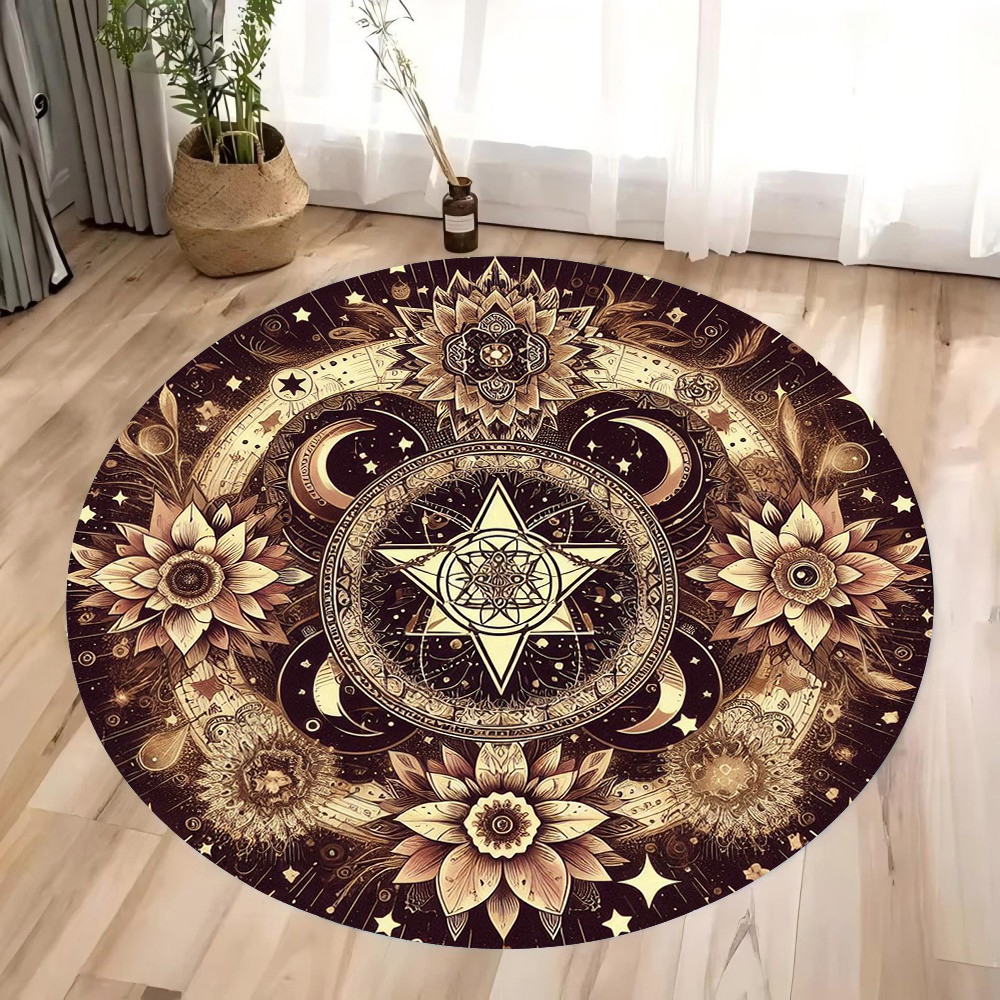 Vikama Flannel Tarot Round Rug - Acupressure Mat Set 리뷰 및 가격
