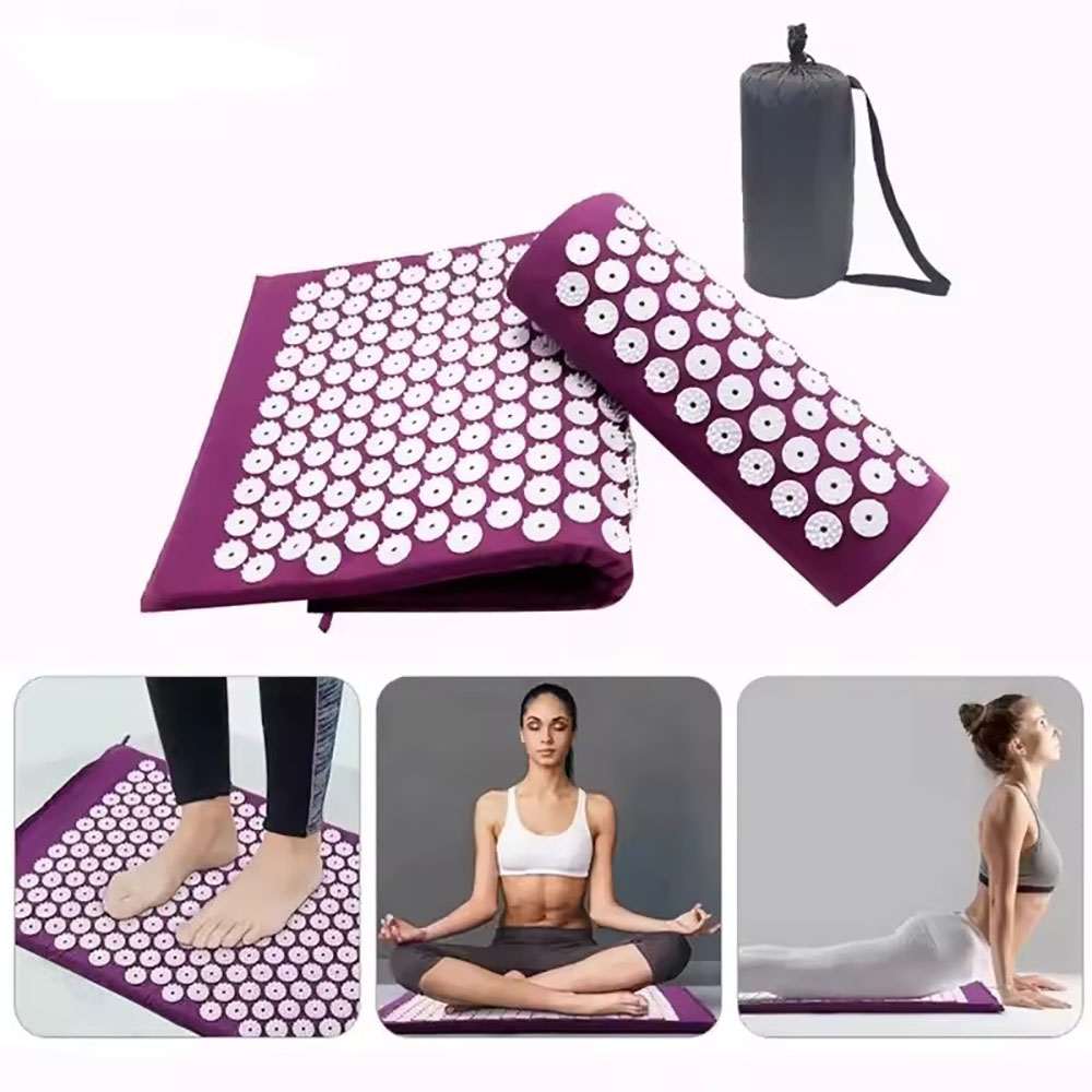 Massager pillow, massage mat f - Acupressure Mat Set 리뷰 및 가격