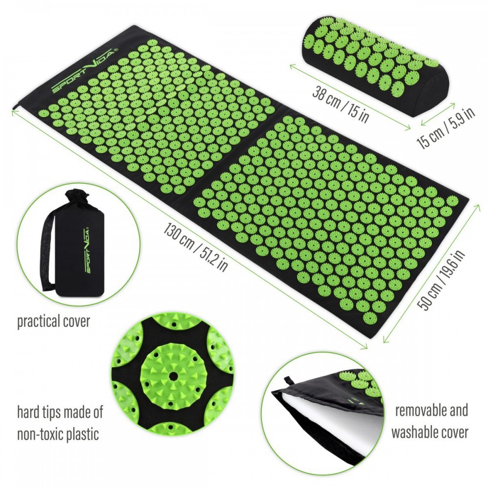 130*50*2.5CM Lotus Flower Spon - Acupressure Mat Set 리뷰 및 가격