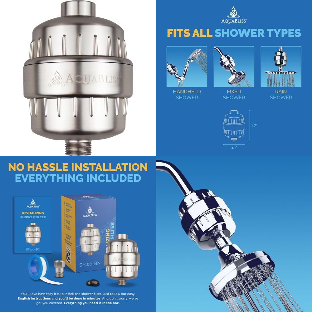 High Output AquaBliss Shower F - Health & Wellness Photos 리뷰 및 가격