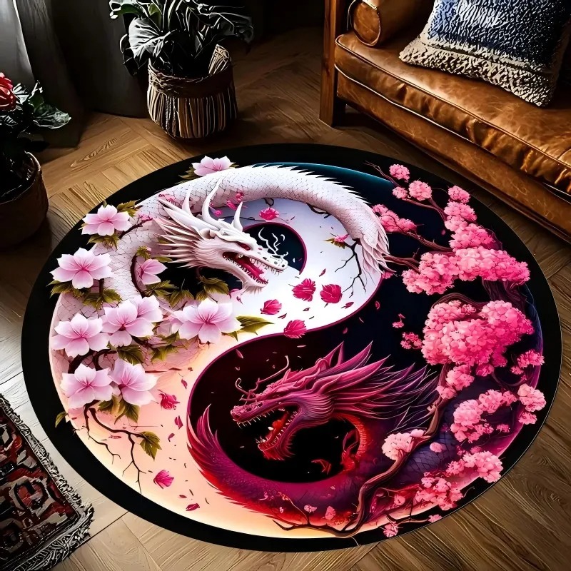 Dragon Yin Yang Mat for Decor, - Acupressure Mat Set 리뷰 및 가격