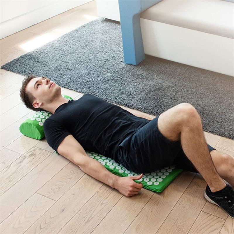 1 Set Acupressure Yoga Mat Cus - Acupressure Mat Set 리뷰 및 가격